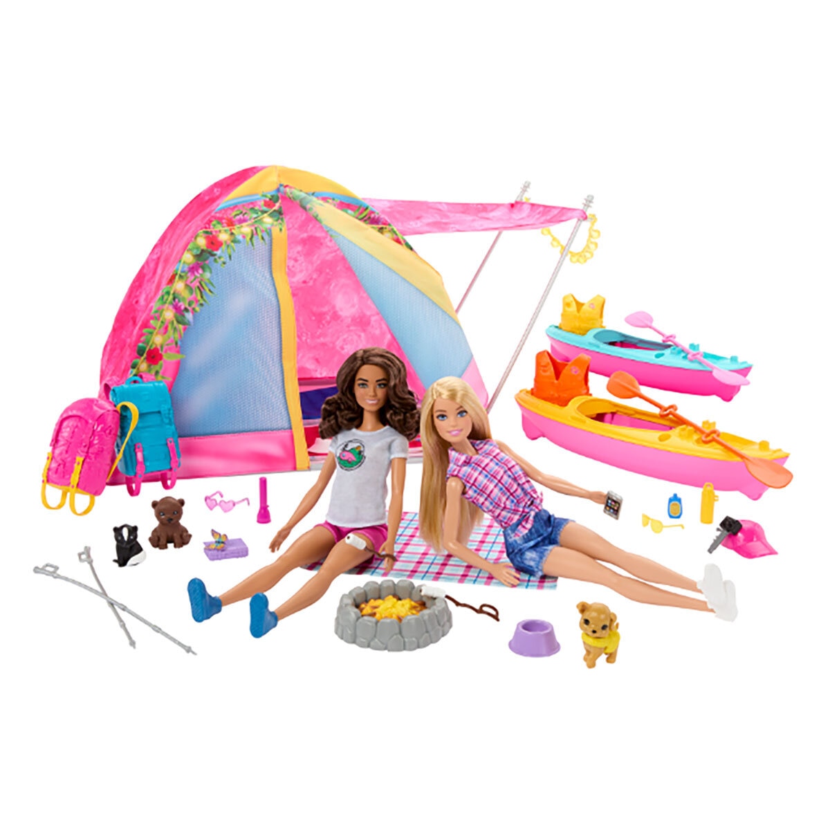 Barbie Outdoor Camping Adventure Item Image