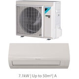 Installed Daikin Sensira 7.1kW Single Split Air Conditioning Unit for Domestic and Commercial Use