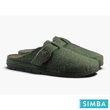 Simba Men's Stormur Slipper in Green