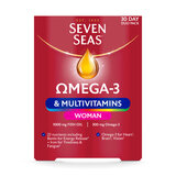 Seven Seas Omega 3 Multivitamins Woman, 2 x 60 Count