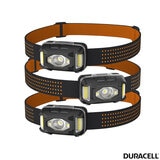 Duracell 650 Lumen Dual Power Headlamp 3 Pack