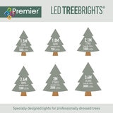 Premier TreeBrights 3000 Warm White LED Lights with Timer