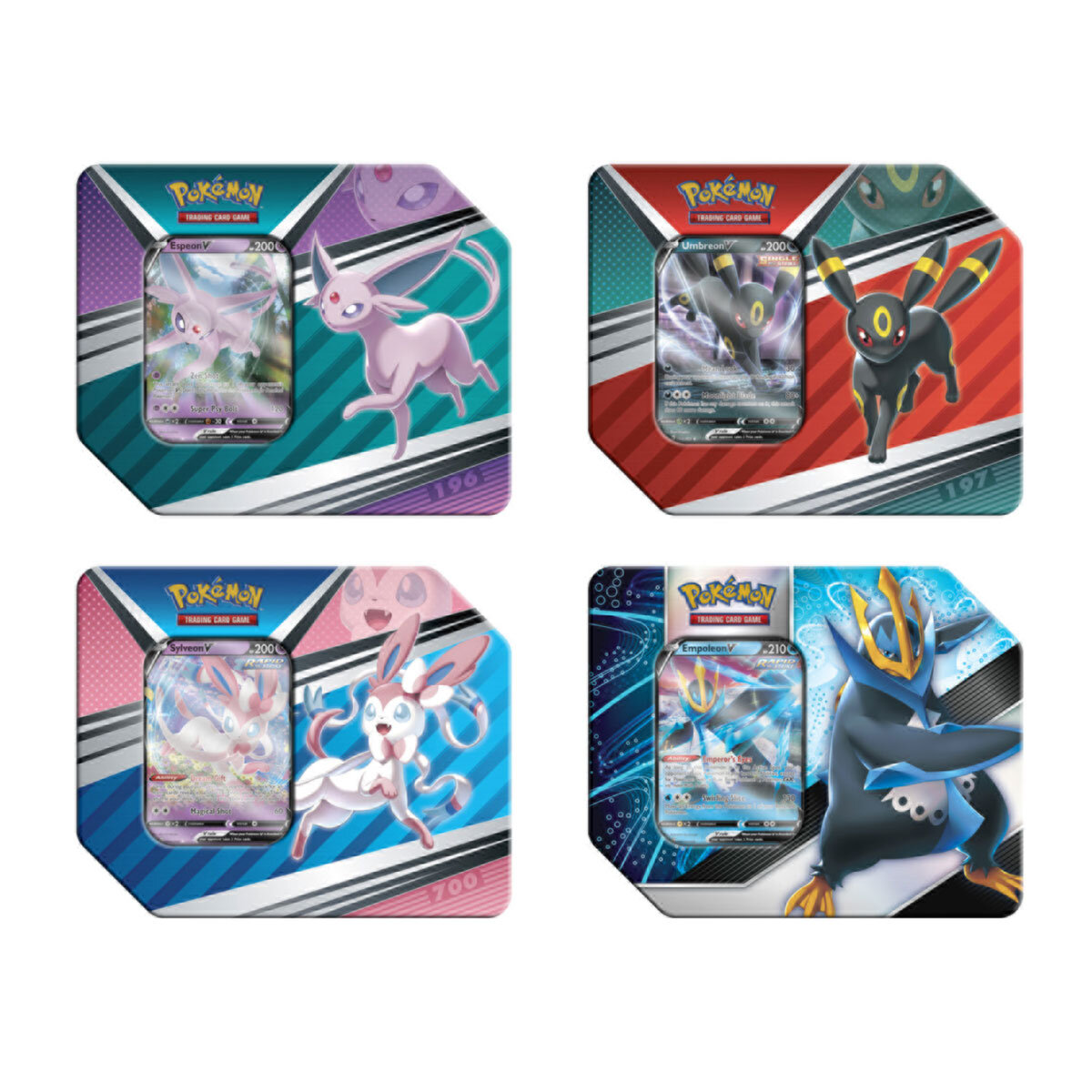 Buy Pokemon V Tins 4 Pack Tins Image at Costco.co.uk