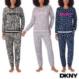 DKNY Ladies Fleece Lounge Set