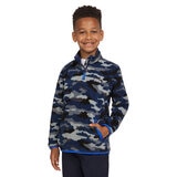 Eddie Bauer Youth Quest Pullover Fleece in Camo