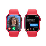Apple Watch Series 9 Cellular, 41mm Product(Red) Aluminium Case with Product(Red) Sport Band S/M, MRXH3QA/A