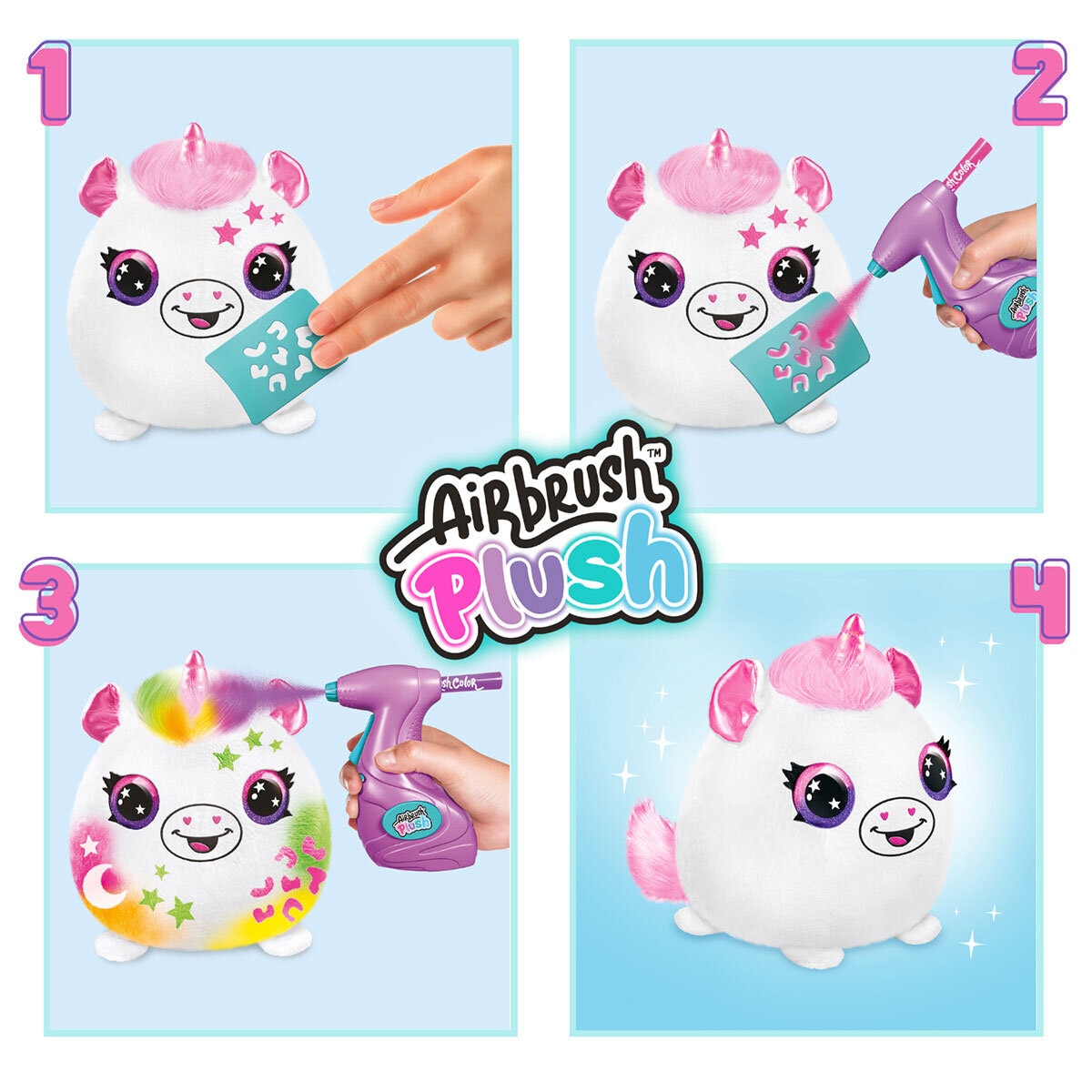 Airbrush Plush Family Item Image