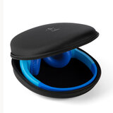 Blue headphone case