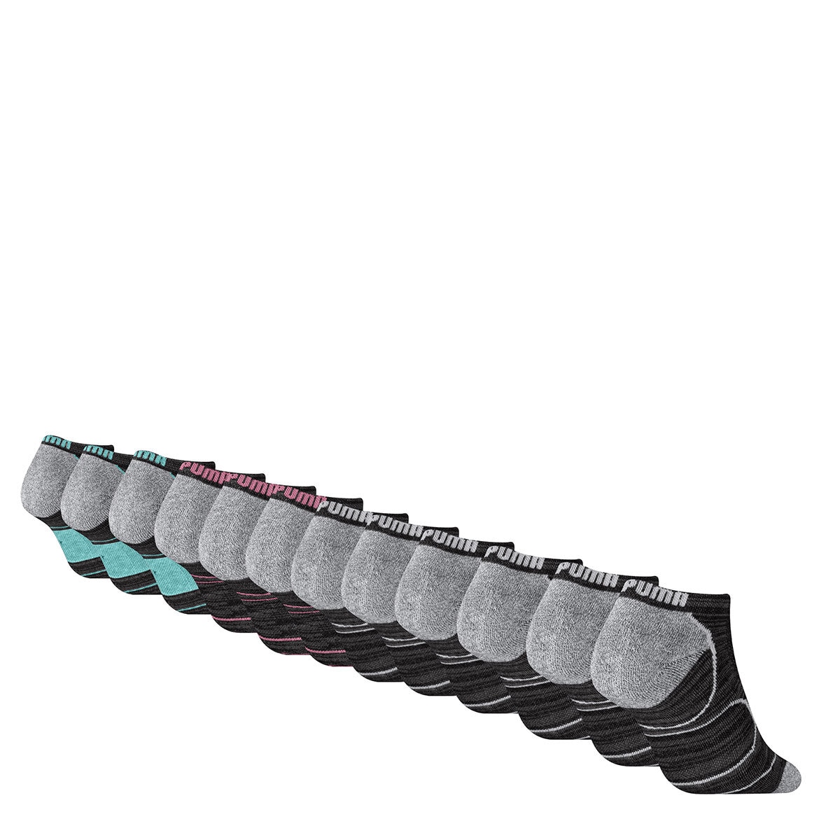 Puma Ladies Repreve Sock, 12 Pack