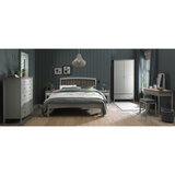 Bentley Designs Whitby Scandi Oak & Grey Double Wardrobe