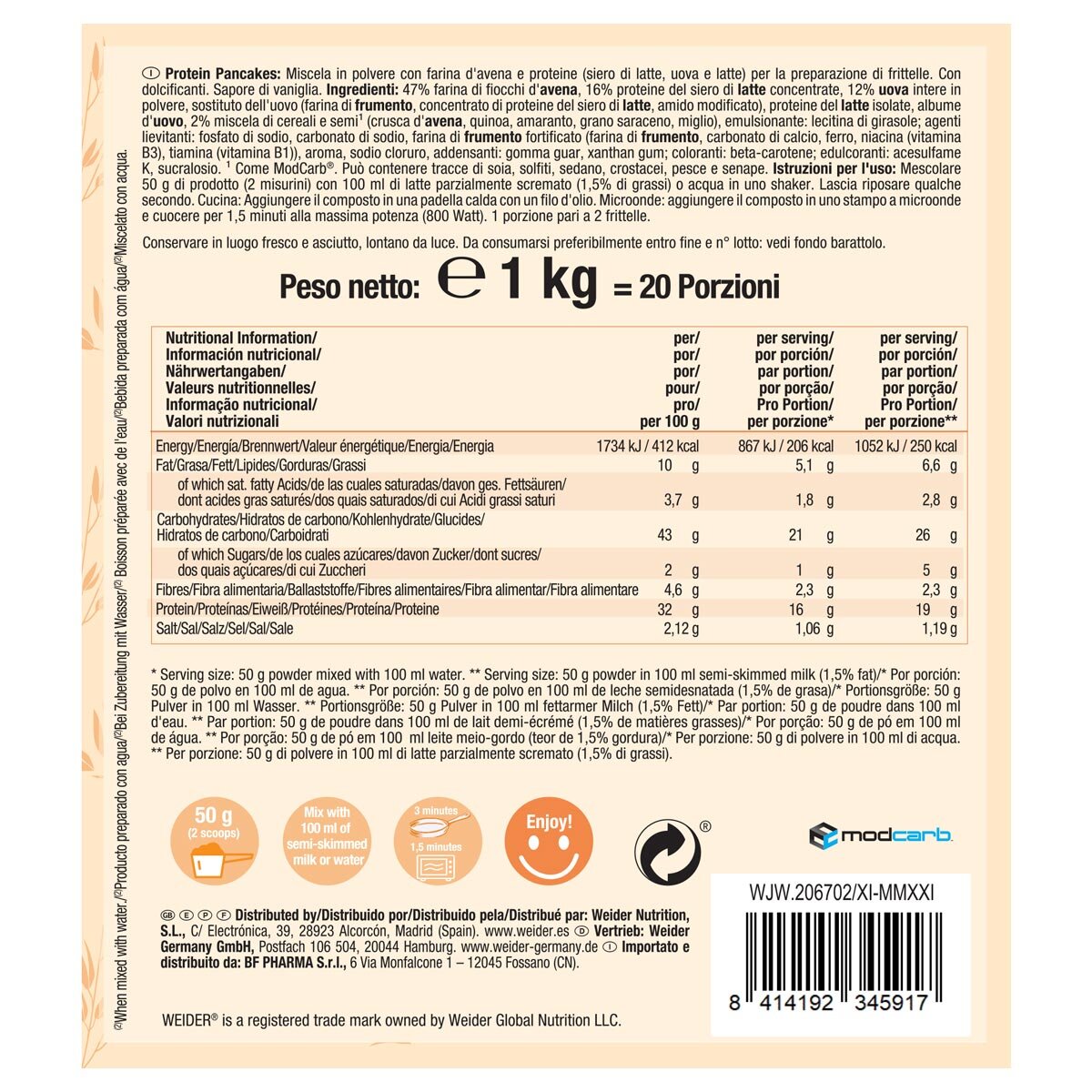 Nutritional Information