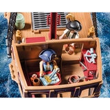 PLAYMOBIL Pirates Large Floating Pirate Ship With Cannon - Model 70411 (5+ Years)