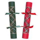 Tom Smith 12.5 Inch (32 cm) Luxury Christmas Crackers 10 Pack in Red & Green