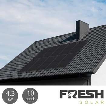 Fresh Solar 4.3kW Solar PV System [10 Panels] - Fully Installed