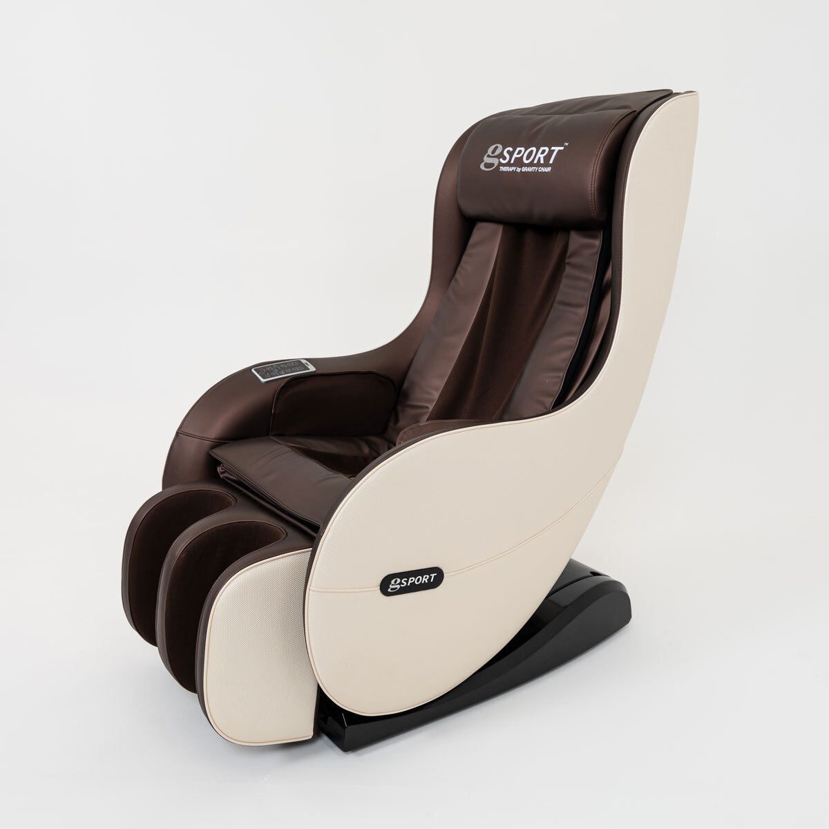 GSport Gravity Massage Chair Silver Series in Brown and Cream