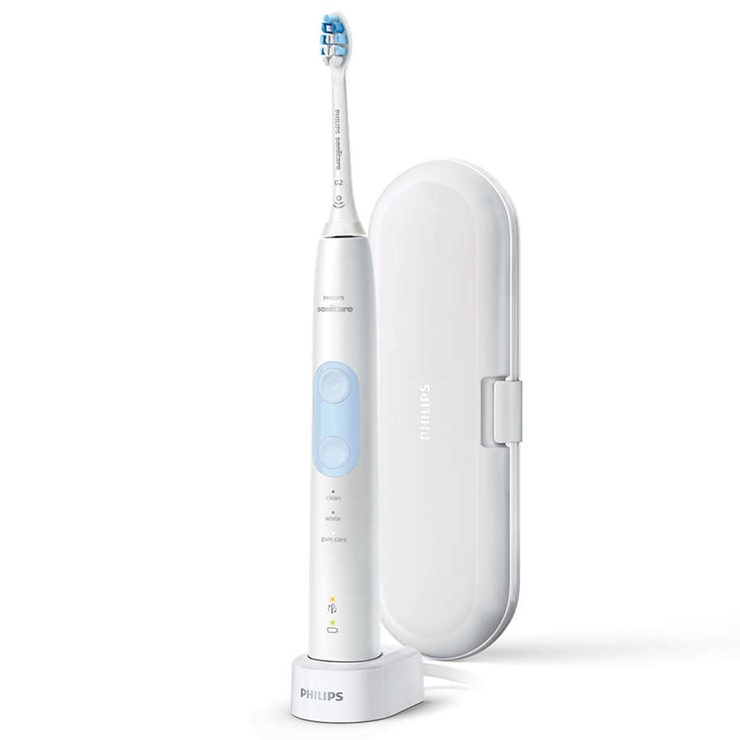 Philips Sonicare ProtectiveClean 5100 Sonic Electric Toothbrush, White ...