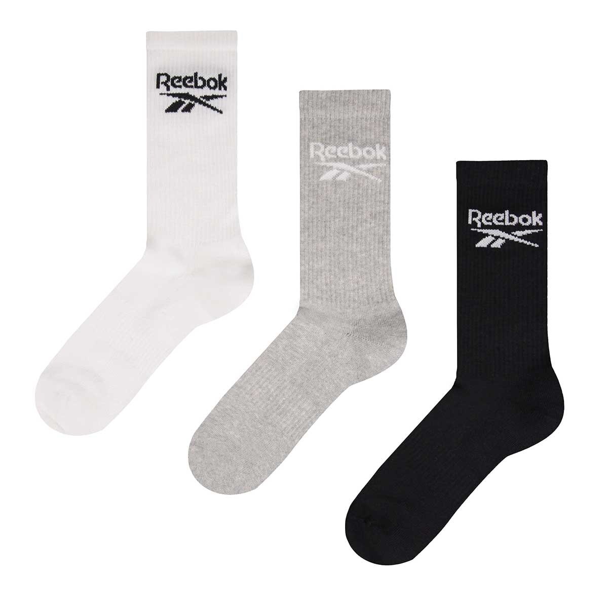 Reebok Unisex Core Crew Sock 6 Pack