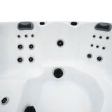 Miami Spas Monterey 34-Jet 5 Person Hot Tub in Pure White - Delivered and Installed