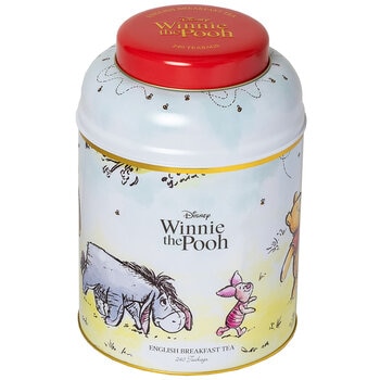 New English Teas Winnie The Pooh English Breakfast Tea Caddy, 240 Pack