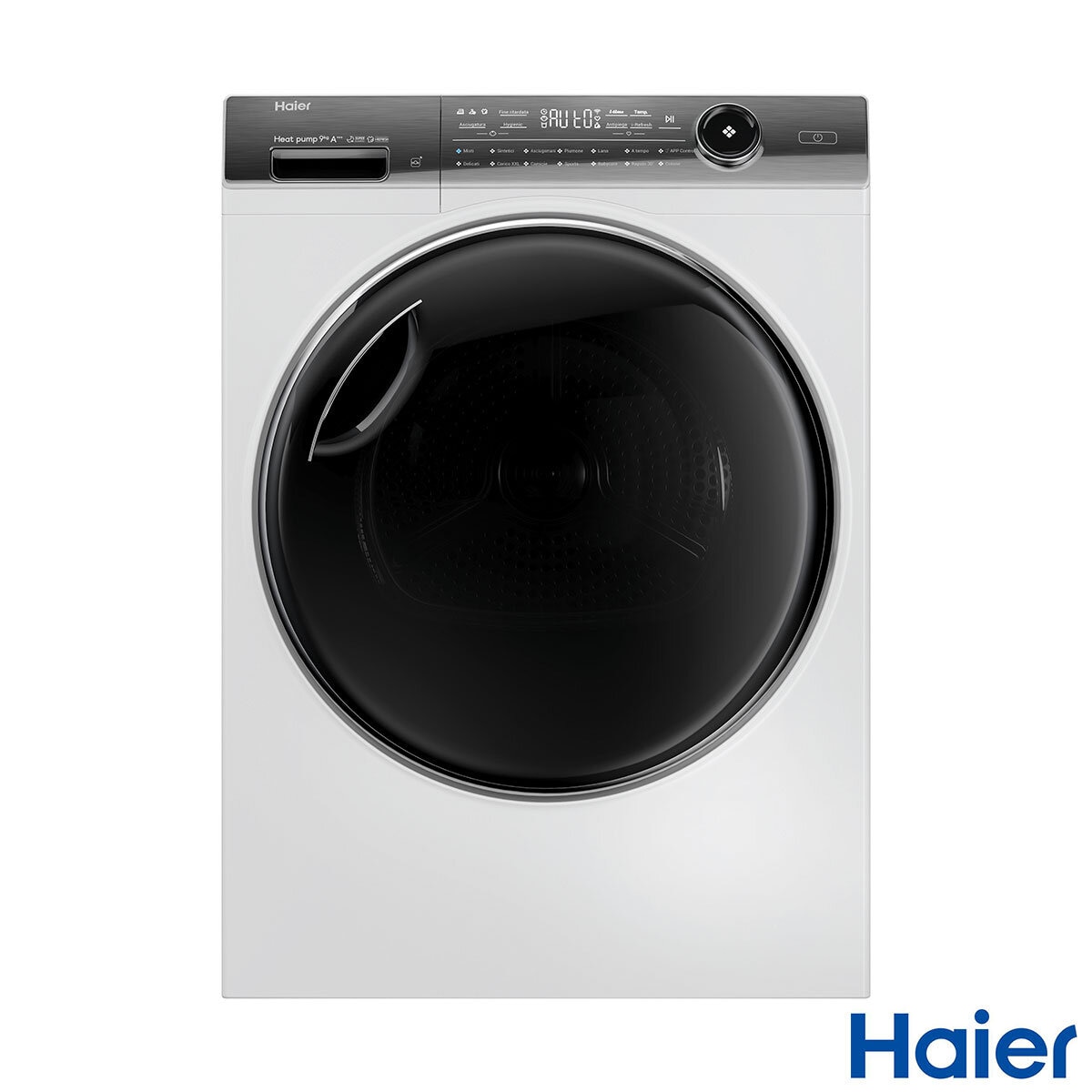 Haier Series 7 HD90-A3Q979U1 9kg Heat Pump Tumble Dryer, A+++ Rated in White