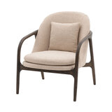 Gallery Allegra Taupe Fabric Armchair