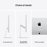 Buy Apple Studio Display, 27 Inch Retina 5K Monitor, Standard Glass, Tilt and Height Adjustable Stand, MK0Q3B/A at costco.co.uk