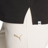 Puma Ladies Patched Up Crewneck in Taupe