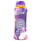 Pack of lenor scent boosters in purple bottle