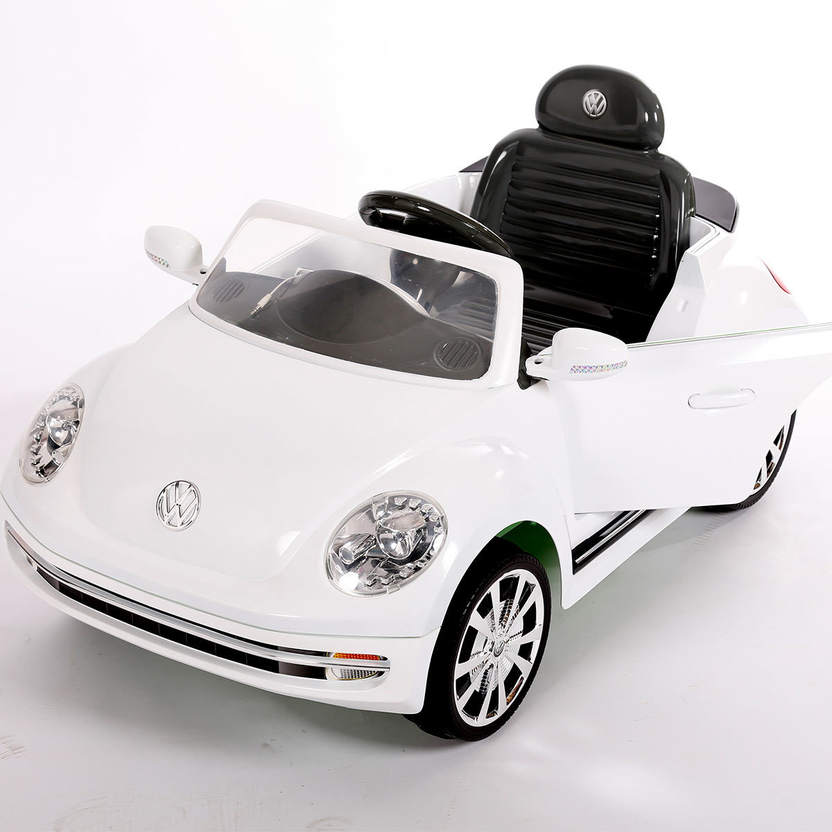 Rollplay VW Beetle 6V Children's Electric Ride On in White (3+ Years ...