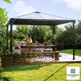 Palram Canopia Palermo 11ft 9" x 11ft 9" (3.6 x 3.6m) Gazebo