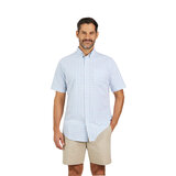Chaps Men’s Easy Care Short Sleeve Woven Shirt in 4 Colours & 4 Sizes
