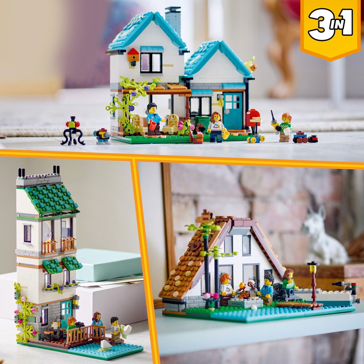 Buy LEGO Creator Cosy House Feature3 Image at Costco.co.uk