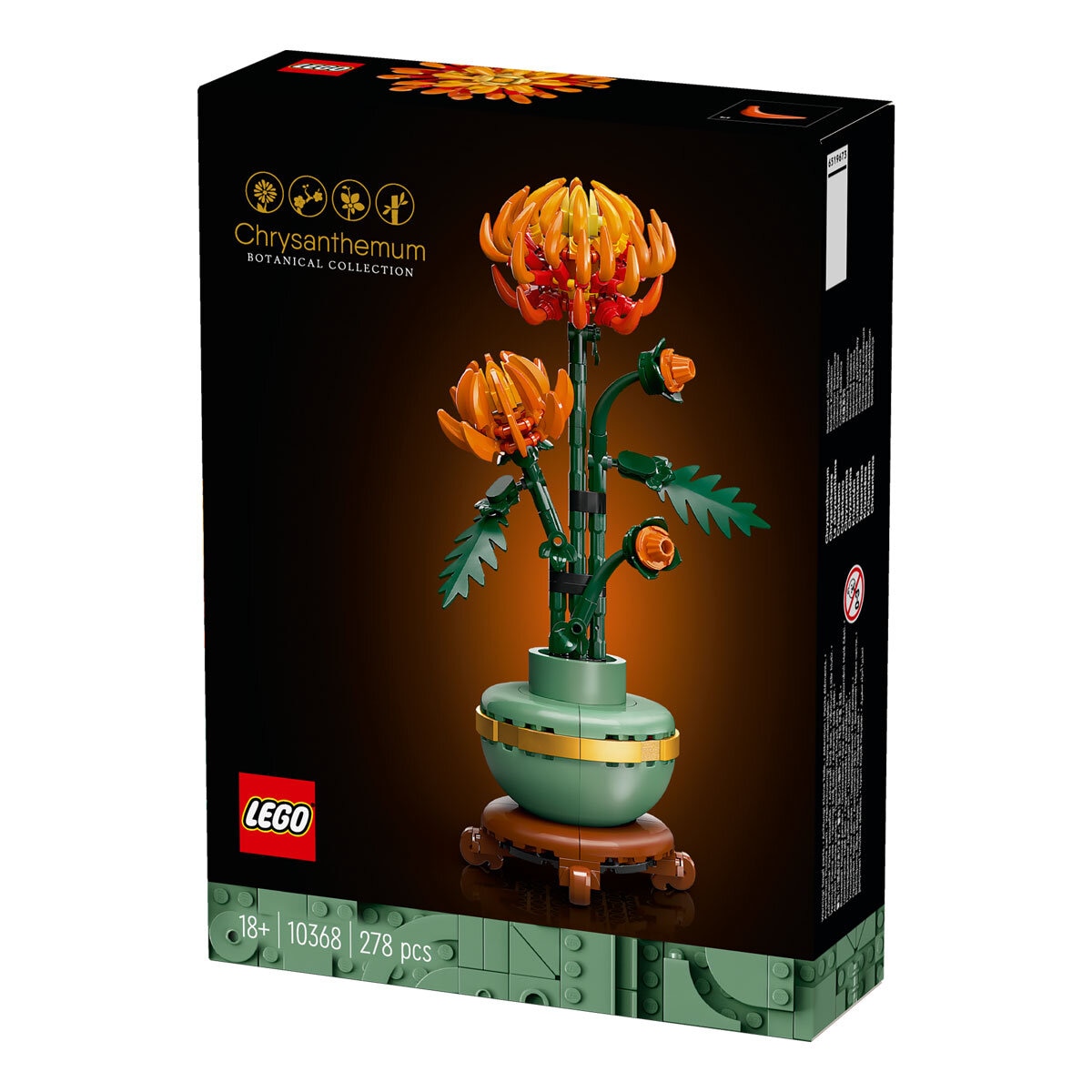 Lego Icons Chrysanthemum Box Image