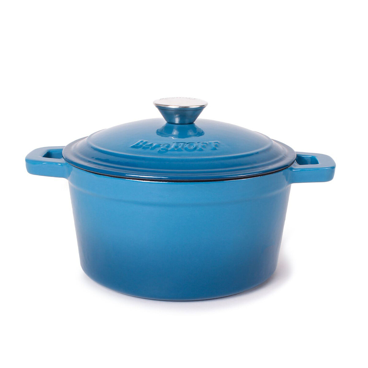 BergHOFF Neo Cast Iron Round Stockpot, 20cm/2.8L in 3 Colours