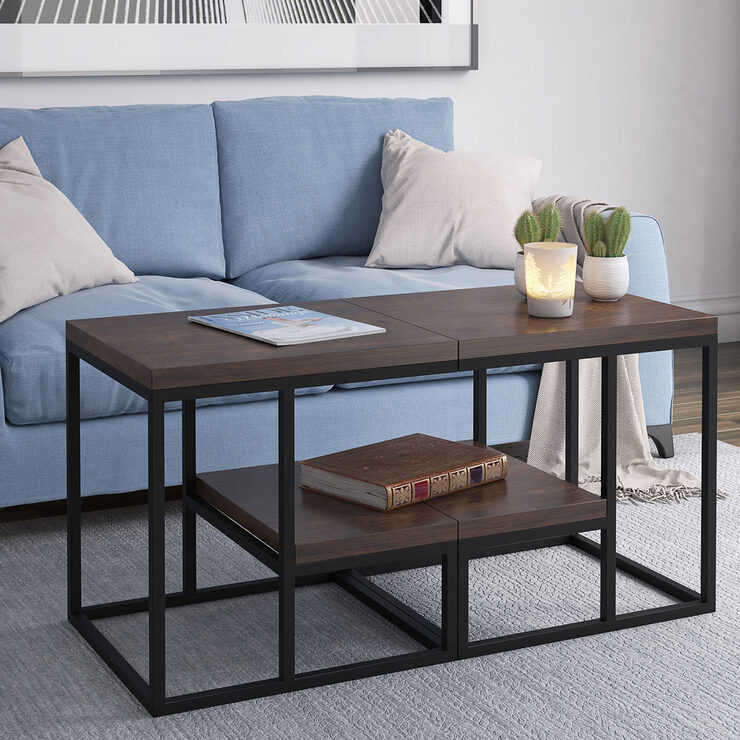 Tresanti Wooden Side Tables, 2 Pack | Costco UK