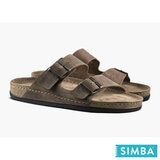 Simba Men's Ylur Slipper in Brown