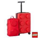 LEGO Hardside Carry On & Backpack Luggage Set in Red