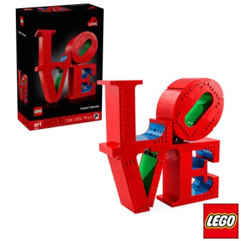 LEGO Art LOVE Sculpture - Model 31214 (18+ Years)