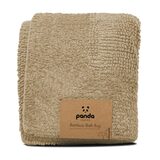 Panda Bamboo Bath Rug in Sand