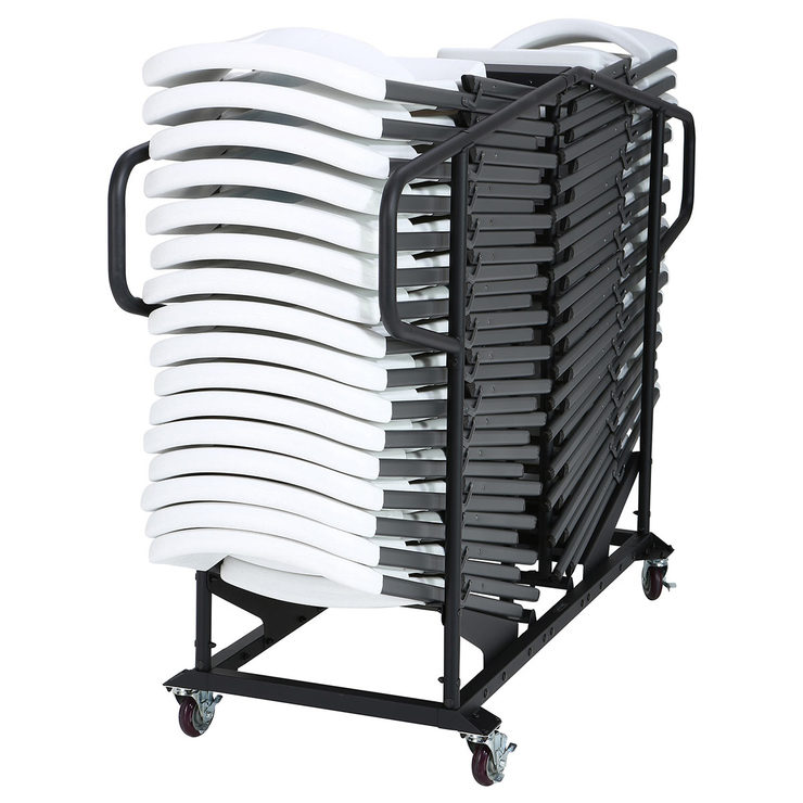 Lifetime Folding Chair - 32 Pack, with 1 Chair Trolley | Costco UK