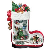 1.4ft (44.5cm) Santa Boot with Music