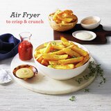 Lifestyle image showing air fryer potential