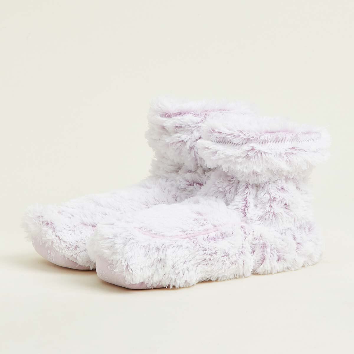 Warmies Fully Heatable Wellness Slipper Boot in Pink