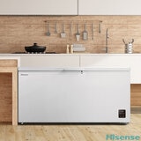 Hisense FC650D4AWLYE, 500L High Capacity Chest Freezer, E Rated in White