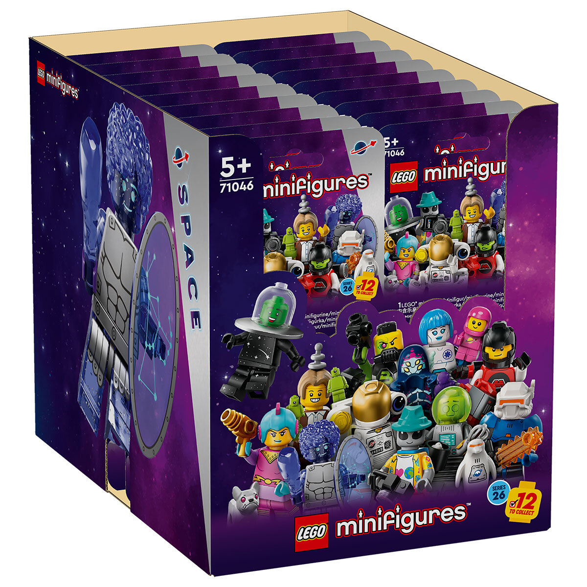 LEGO Minifigures Space Series 26 Box Image