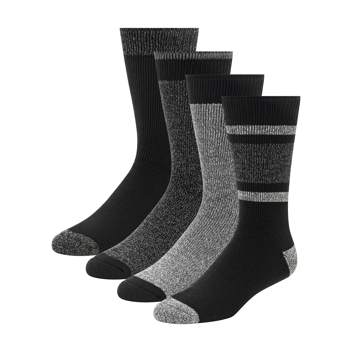 Weatherproof Mens Thermal Sock, 4 Pack