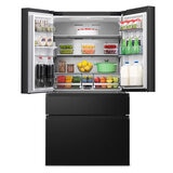 Hisense RF749N4SWFE, Multidoor Fridge Freezer E Rating in Black