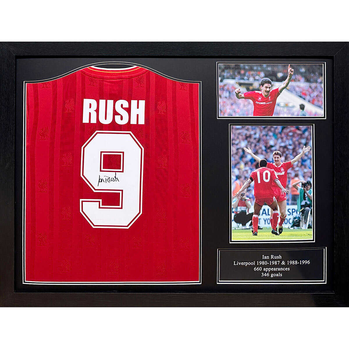 Ian rush deals signed shirt