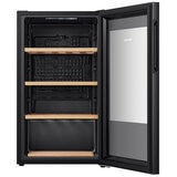 Hisense RW12D4NWG0, 30 Bottle Freestanding, Wine Cooler, G Rated in Black