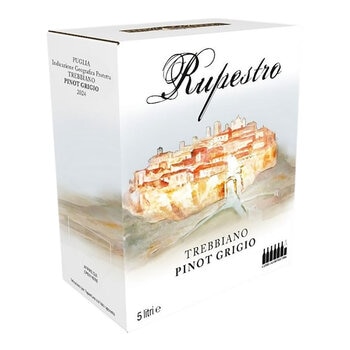 Rupestro Trebbiano Pinot Grigio, 5L